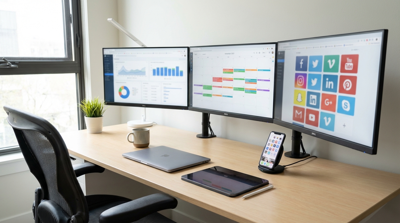 découvrez les outils indispensables pour une gestion efficace des réseaux sociaux et boostez votre présence en ligne avec notre guide complet sur le social media management.