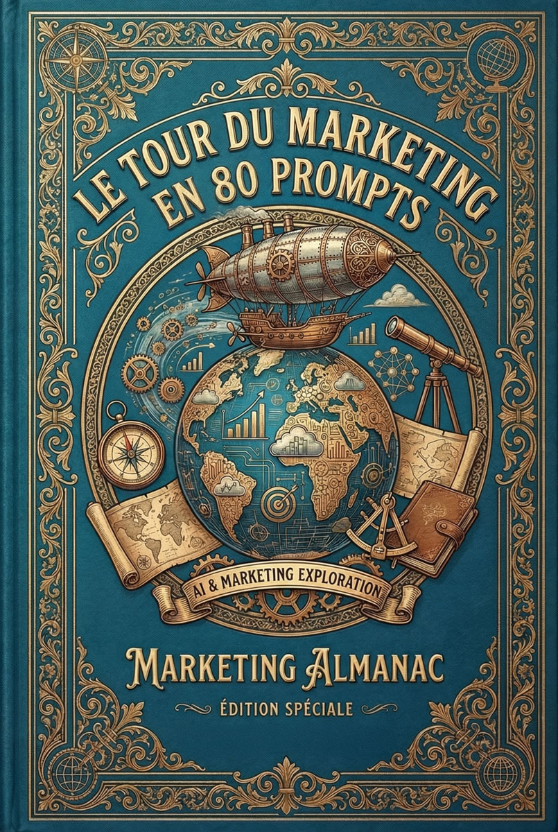 Ebook Le tour du marketing en 80 prompts